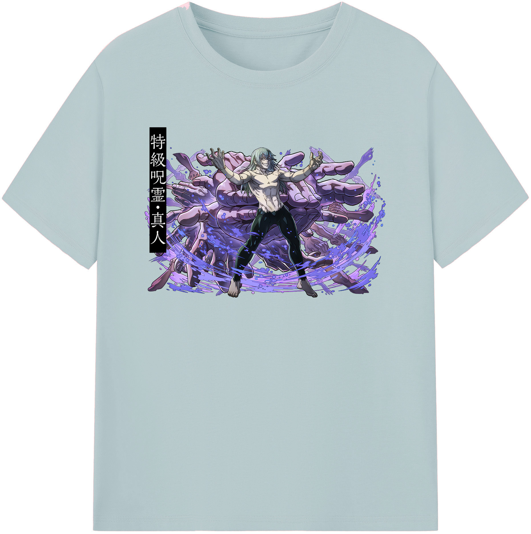 （画像用） 呪術廻戦 Jujutsu Kaisen 綿100％半袖Tシャツ（フロントプリント）